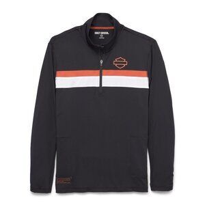 Harley-Davidson Men's Performance 1/4-Zip Pullover, 4XL - 96026-22VM